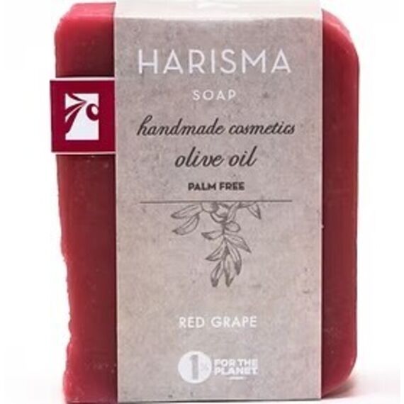 Harismasoap ​Σαπούνι Ελαιόλαδου Κόκκινο Σταφύλι - Καλλυντικά στο Evia fine foods