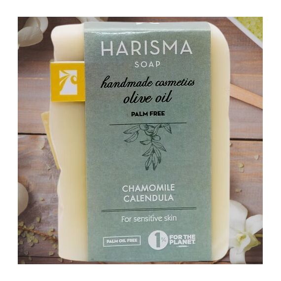 Harismasoap Σαπούνι Ελαιόλαδου Χαμομήλι και Καλέντουλα - Καλλυντικά στο Evia fine foods